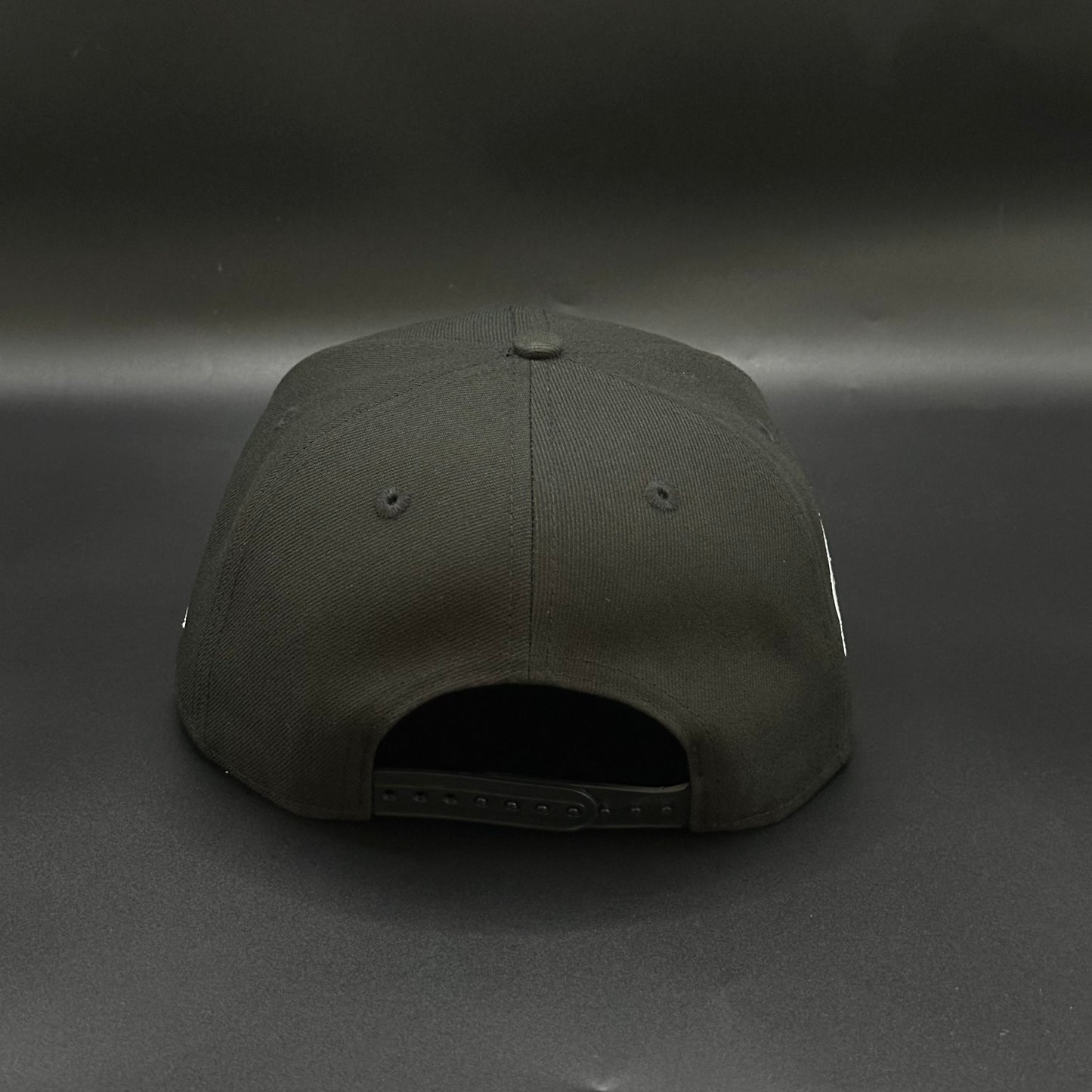 All Black Upside Down LA Dodgers 60th Anniversary Snapback