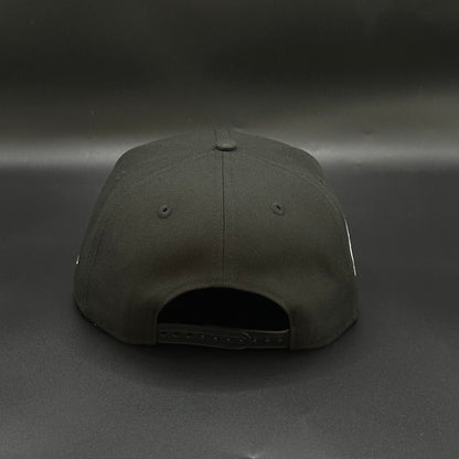 All Black Upside Down LA Dodgers 60th Anniversary Snapback