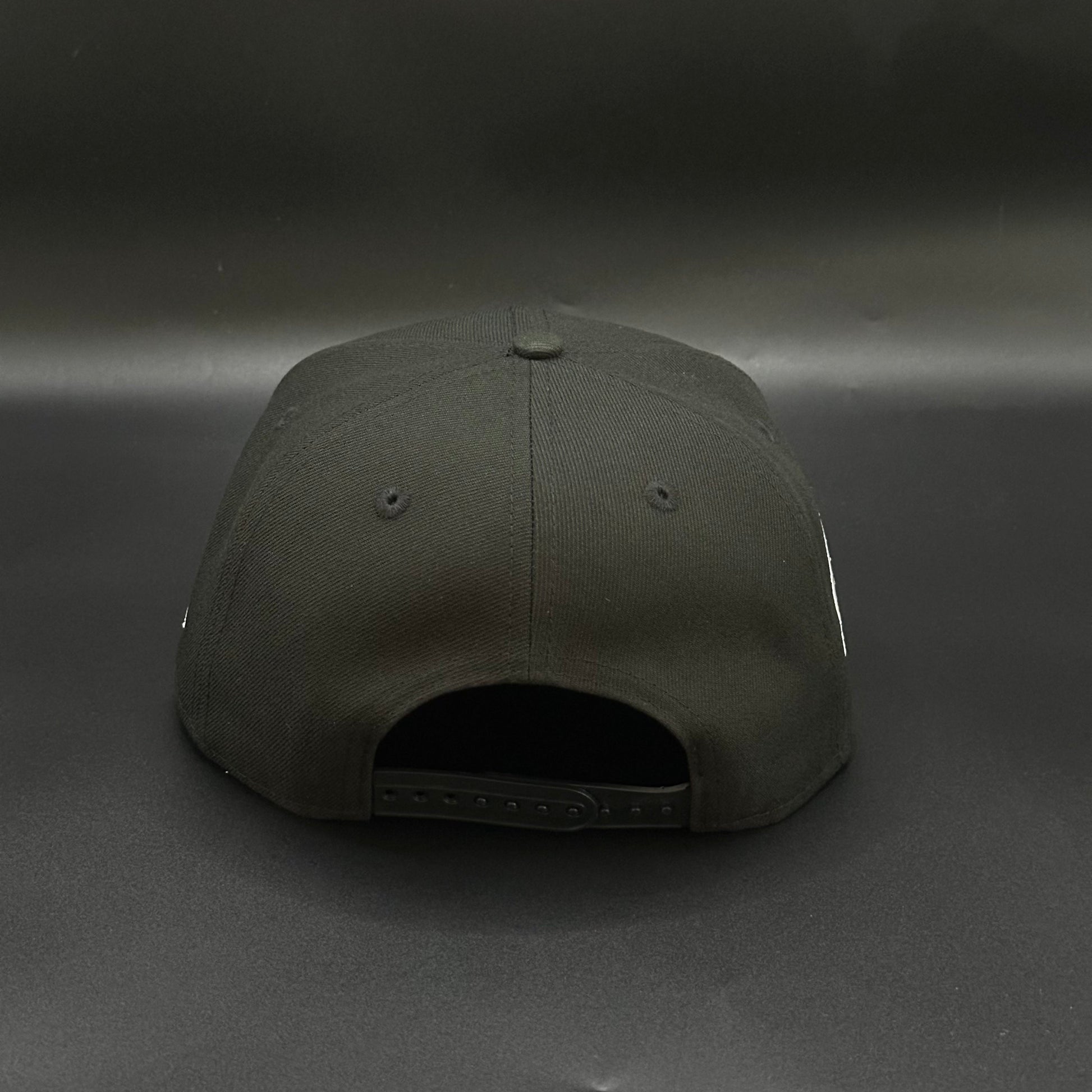 All Black Upside Down LA Dodgers 60th Anniversary Snapback - view 3