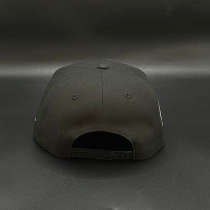 All Black Upside Down LA Dodgers 60th Anniversary Snapback - view 3