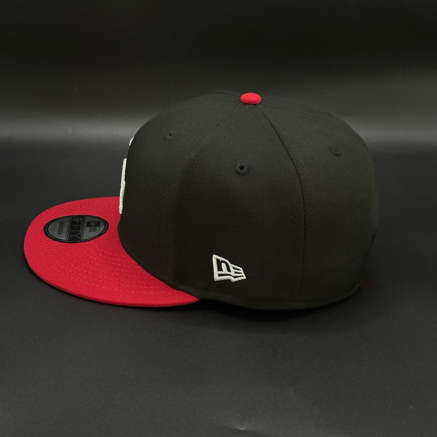 Black Red Los Angeles Dodgers 50th Anniversary 9FIFTY Snapback
