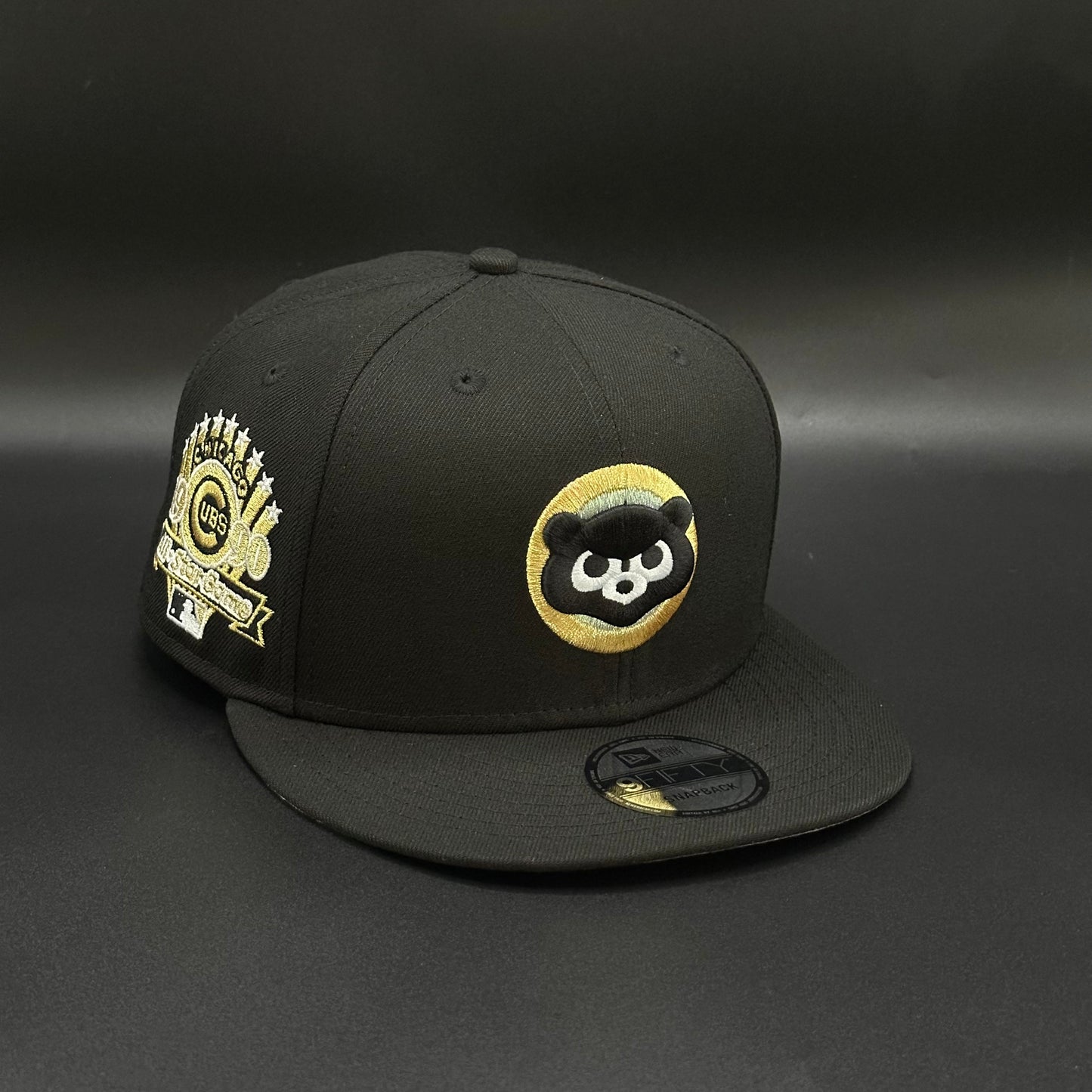 Black Gold Chicago Cubs 1990 All-Star Game Snapback