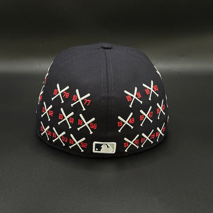 Navy Yankees Spike Lee “Bats”  Series 59FIFTY Fitted Cap