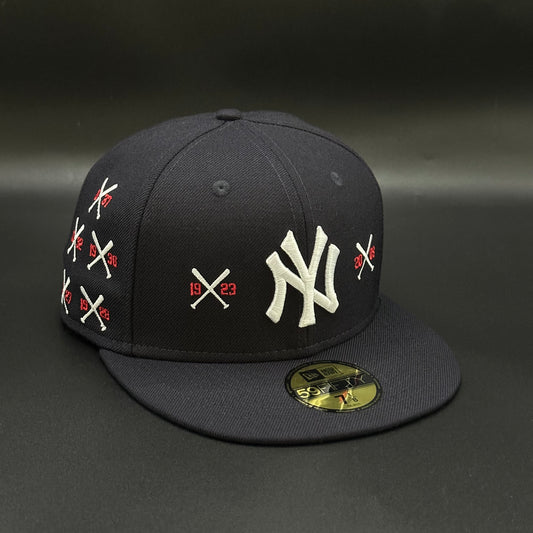 Navy Yankees Spike Lee “Bats”  Series 59FIFTY Fitted Cap