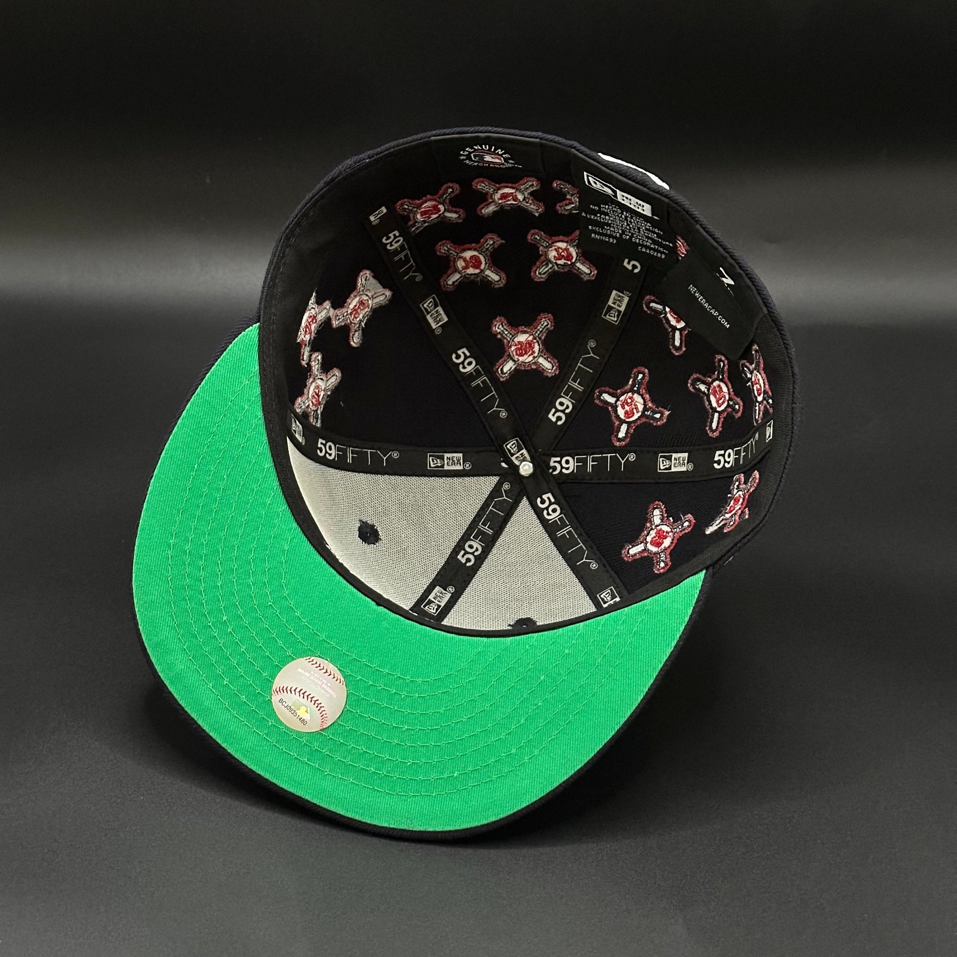 Navy Yankees Spike Lee World Series Fitted Cap - view 5