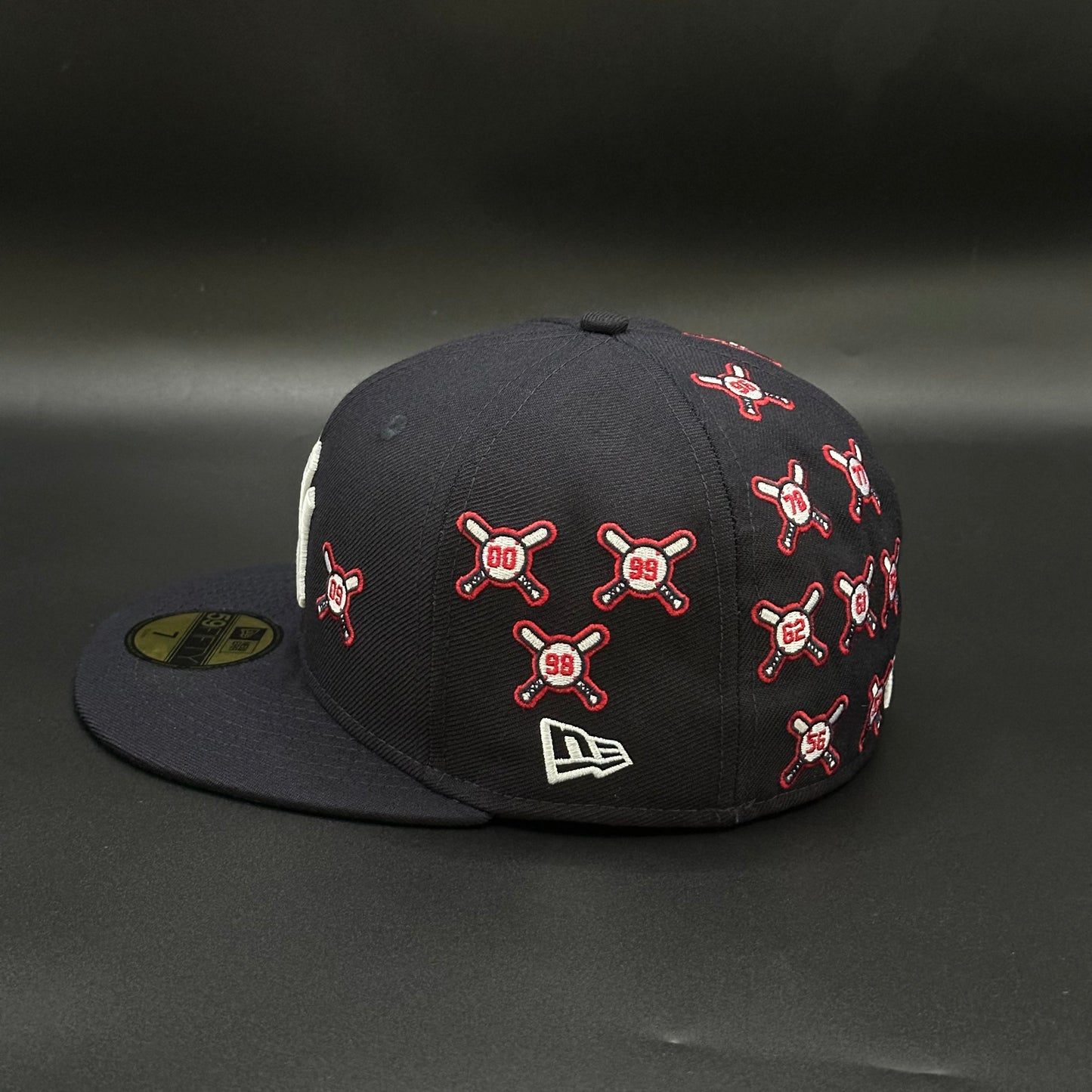 Navy Yankees Spike Lee World Series Fitted Cap - view 4