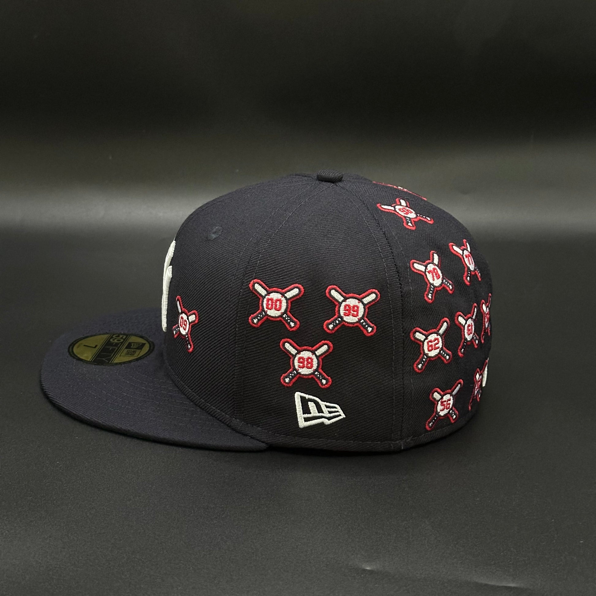 Navy Yankees Spike Lee World Series Fitted Cap - view 4