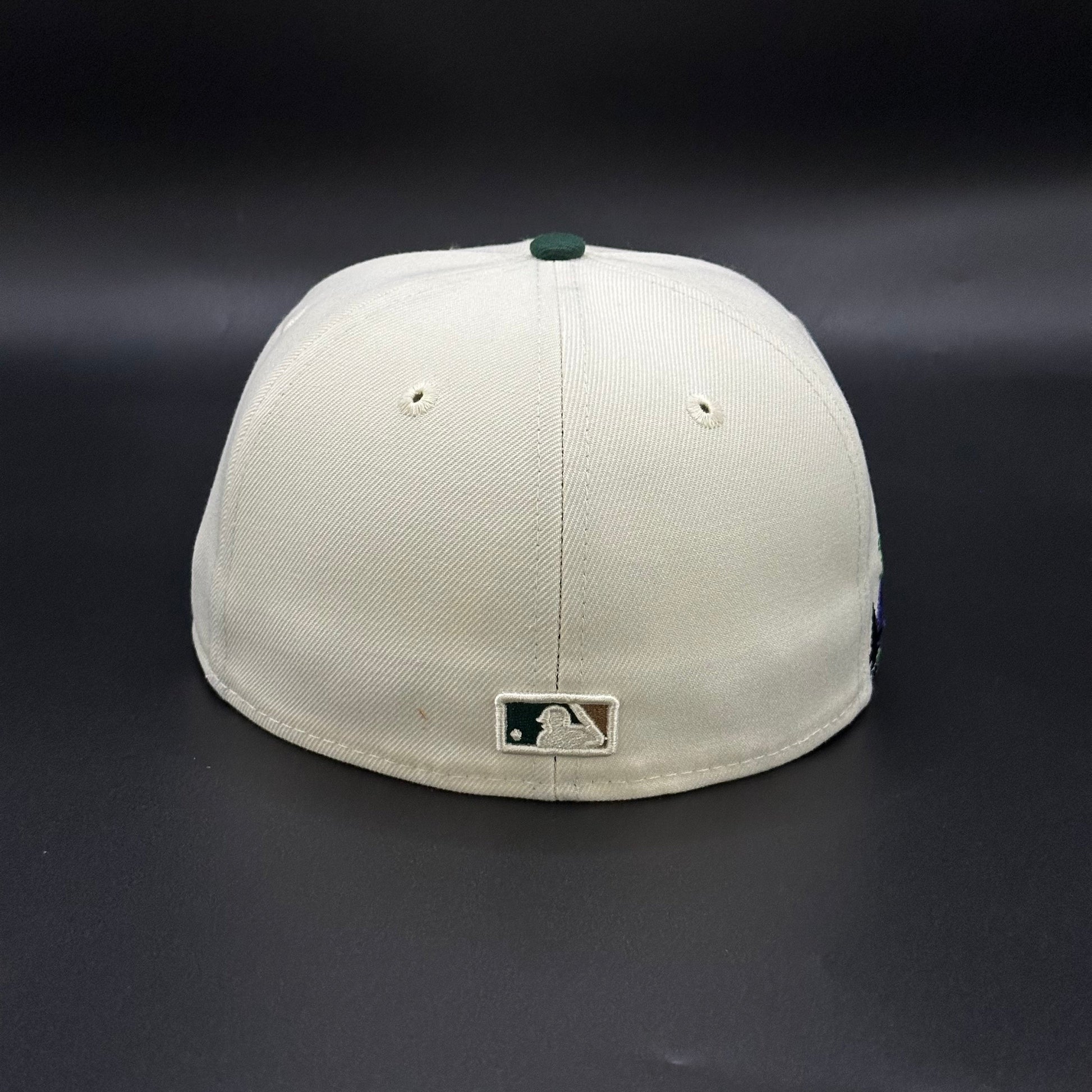 Chrome Green New York Yankees Trees Fitted Cap - view 4