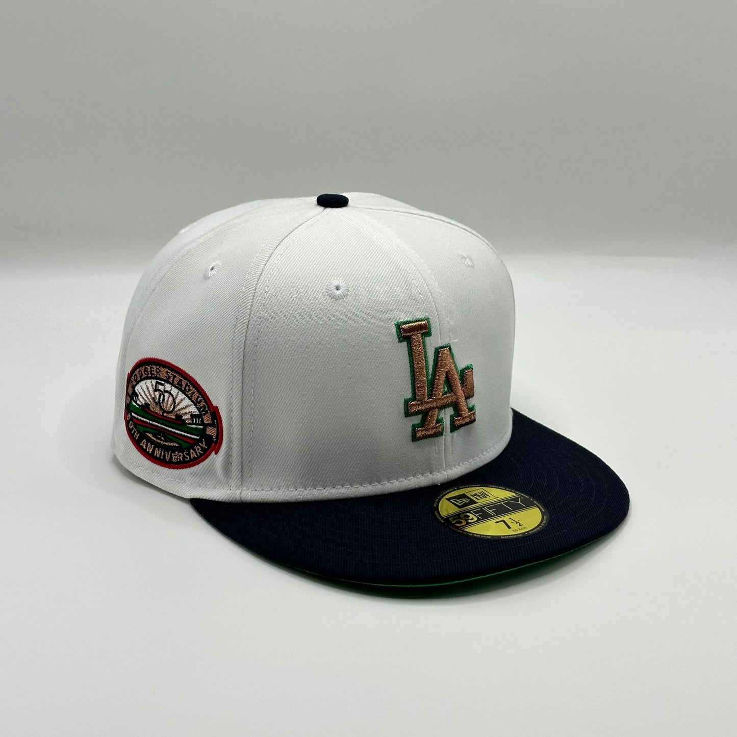 White Navy Los Angeles Dodgers 50th Anniversary
