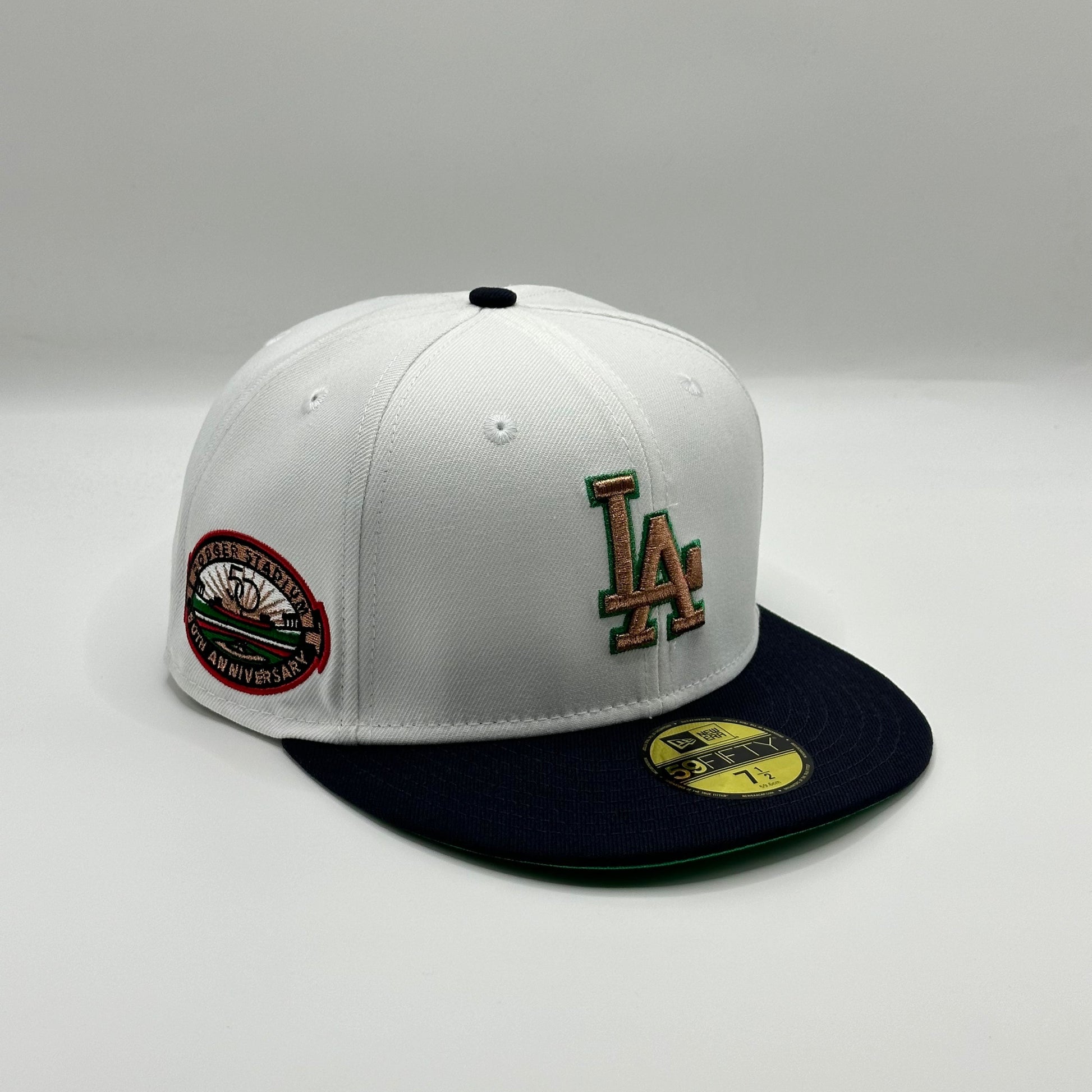 White Navy Los Angeles Dodgers 50th Anniversary