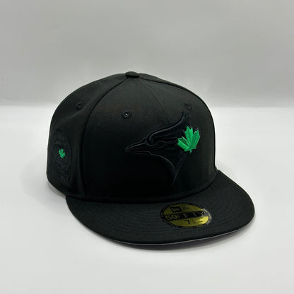 Black Green Blue Jays 40th Anniversary Fitted