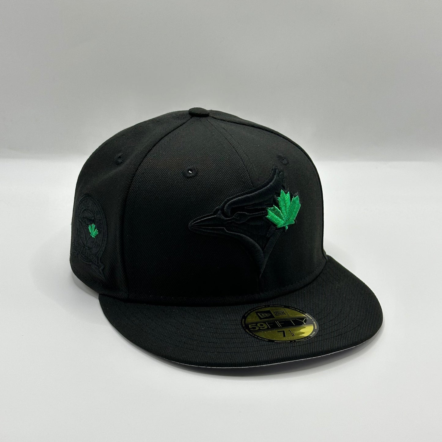Black Green Blue Jays 40th Anniversary Fitted
