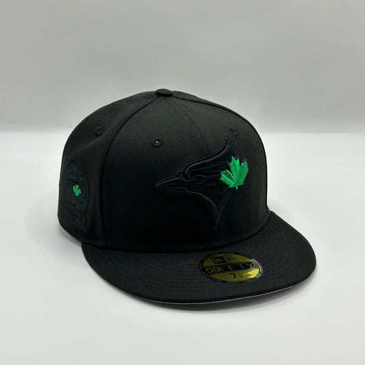 Black Green Blue Jays 40th Anniversary Fitted