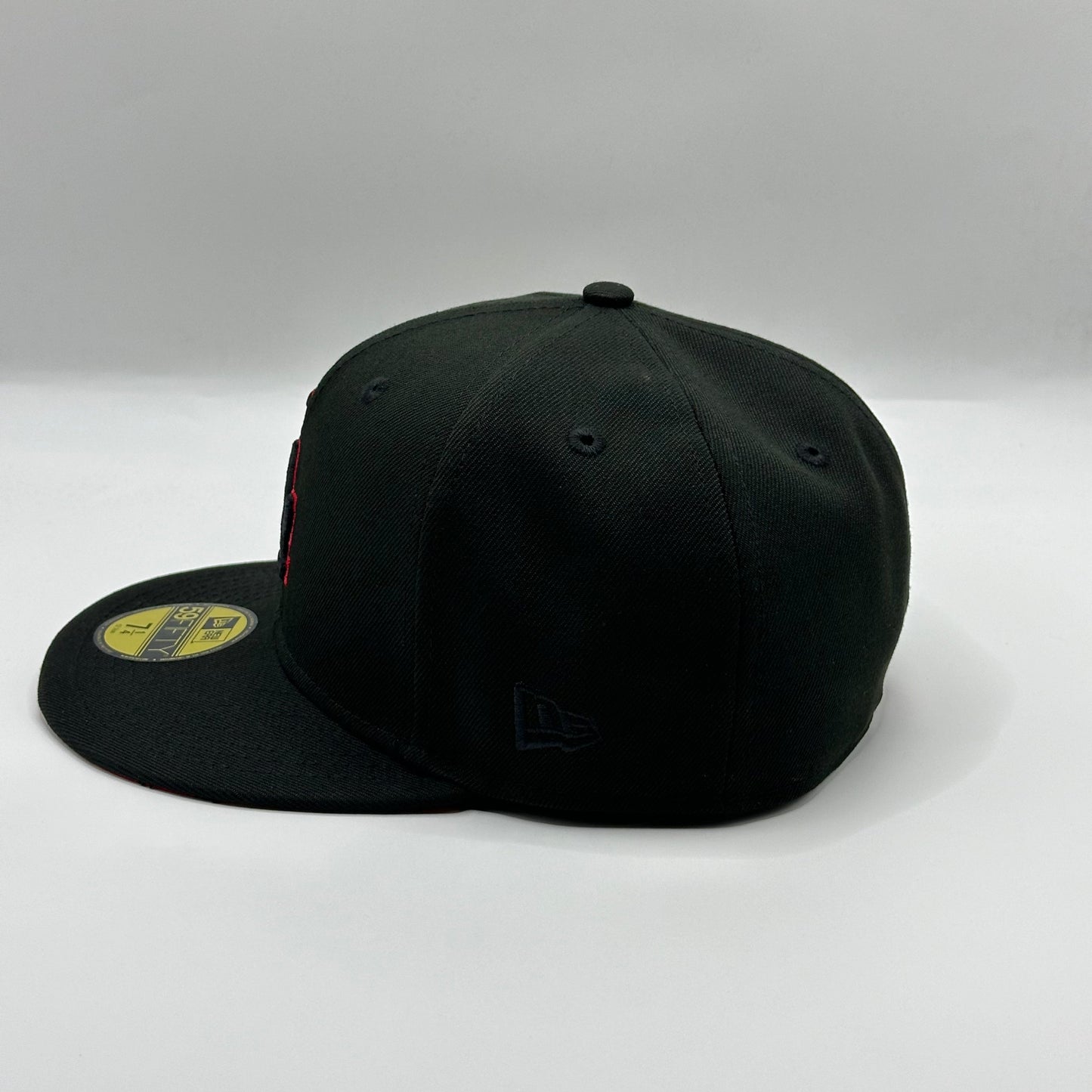 Black Red LA Dodgers 2020 World Series Fitted - view 3