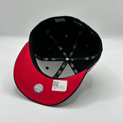 Black Red LA Dodgers 50th Anniversary 59FIFTY