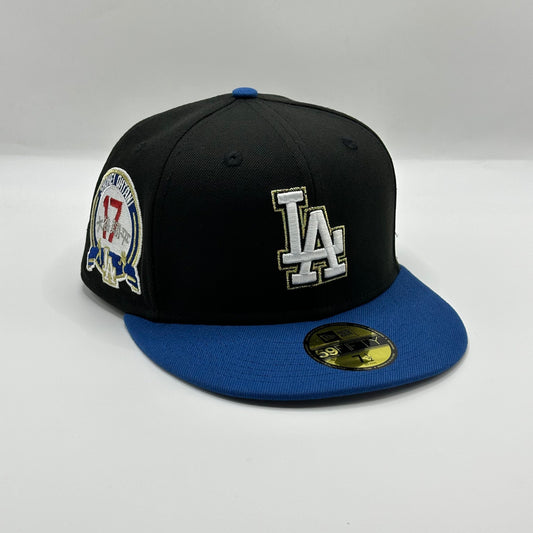 Black Blue LA Dodgers Shohei Fitted