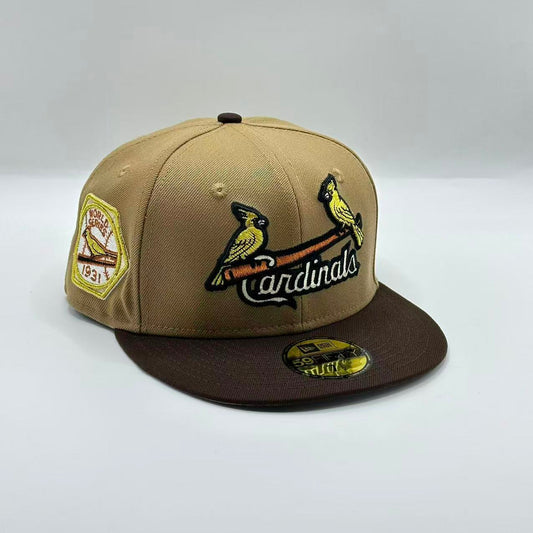 Tan Brown St. Louis Cardinals World Series 59FIFTY