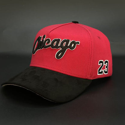 Cruces Premium Snapback - Chicago Jordan Red