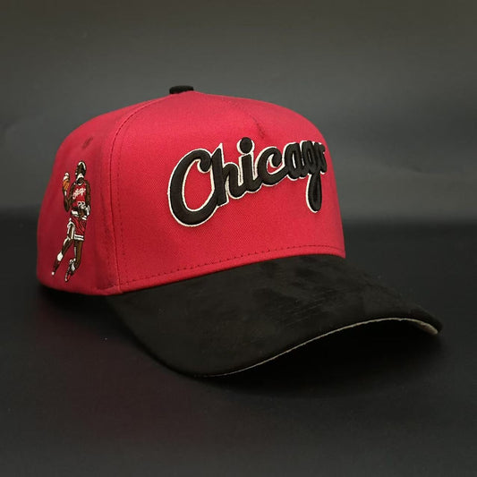 Cruces Premium Snapback - Chicago Jordan Red