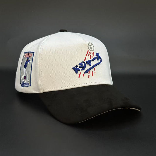 Cruces Premium Snapback - LA Ohtani Kanji (Chrome)