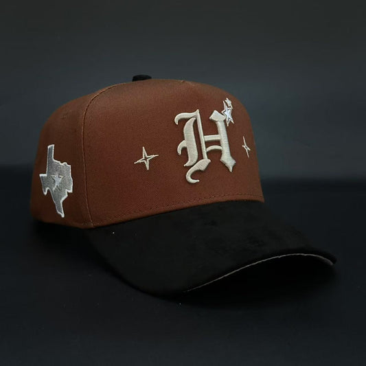 Cruces Premium Snapback - H Town Mocha