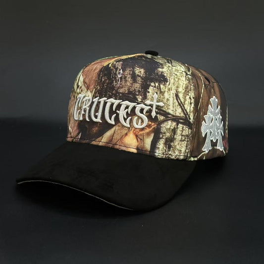 Cruces Premium Snapback - Camo Crosses