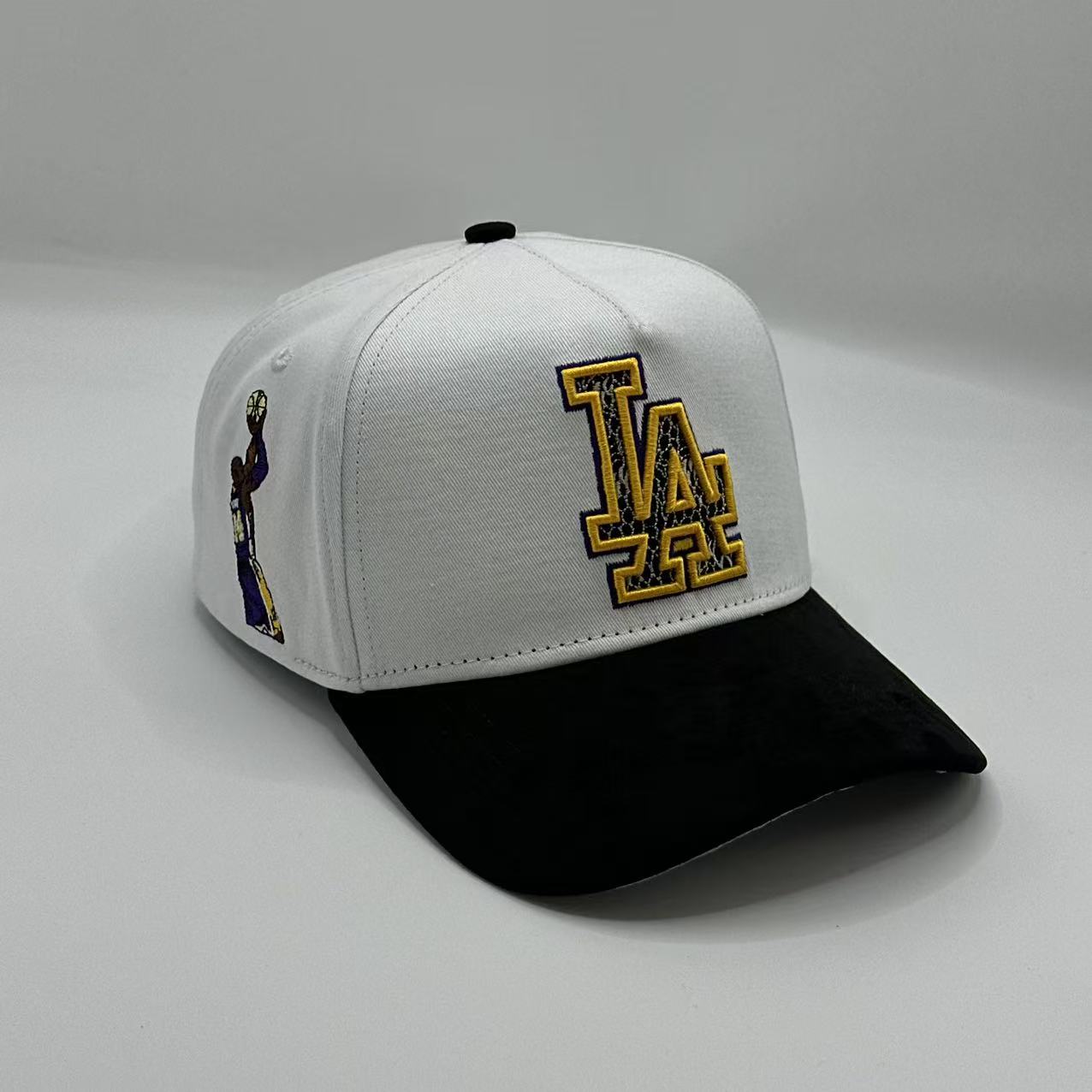 Cruces Premium Snapback - LA Black Mamba (Chrome)