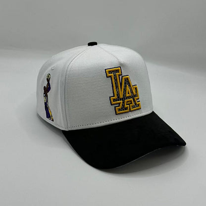 Cruces Premium Snapback - LA Black Mamba (Chrome)