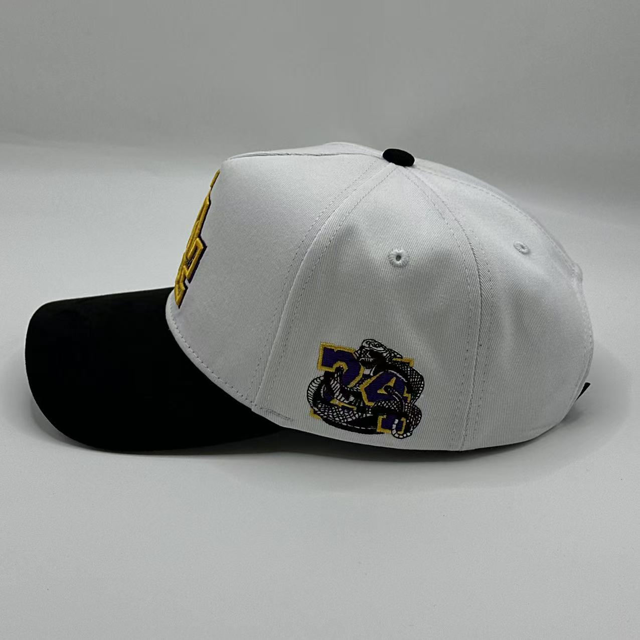 Cruces Premium Snapback - LA Black Mamba (Chrome)