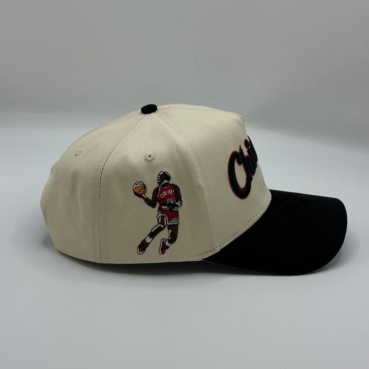 Cruces Premium Snapback - Chicago Jordan Chrome