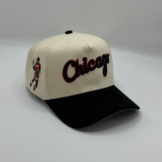 Cruces Premium Snapback - Chicago Jordan Chrome