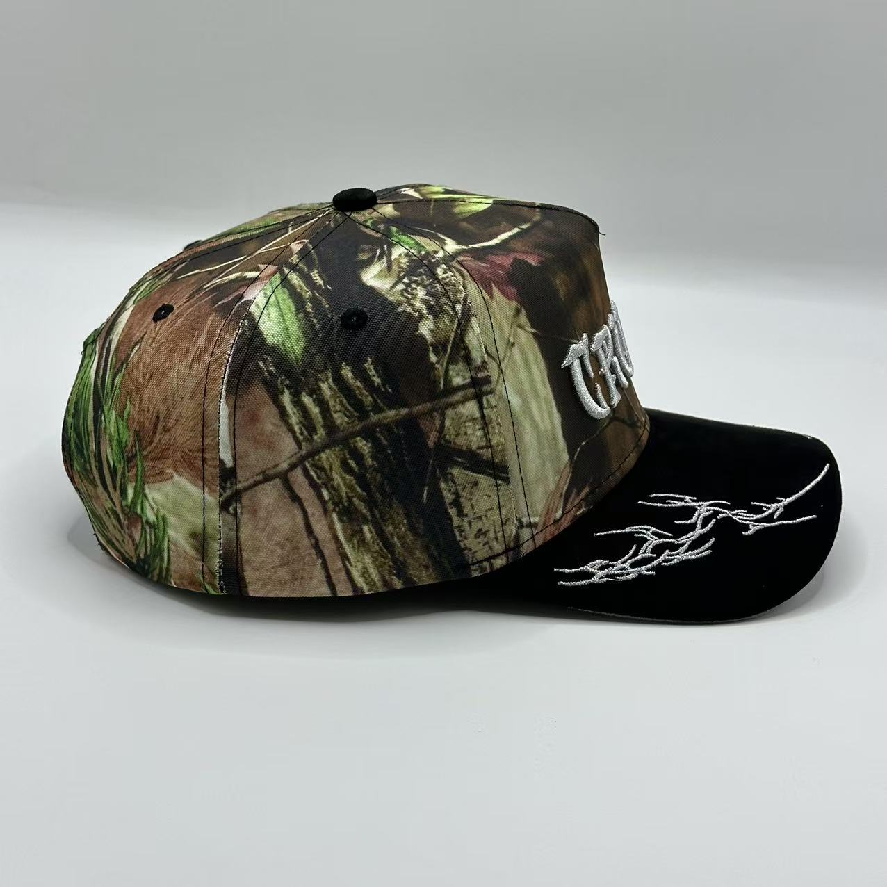 Cruces Premium Snapback - Camo Crosses