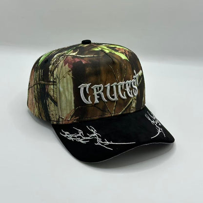 Cruces Premium Snapback - Camo Crosses