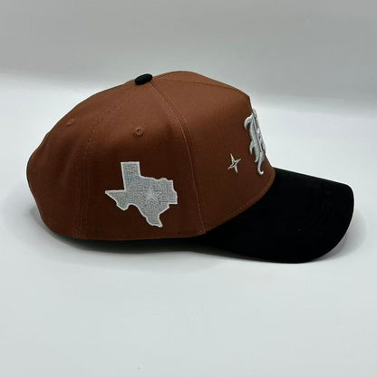 Cruces Premium Snapback - Houston Mocha