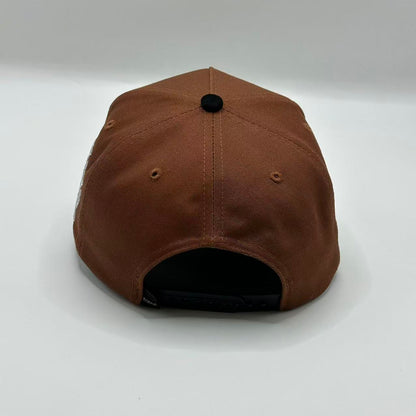 Cruces Premium Snapback - Houston Mocha