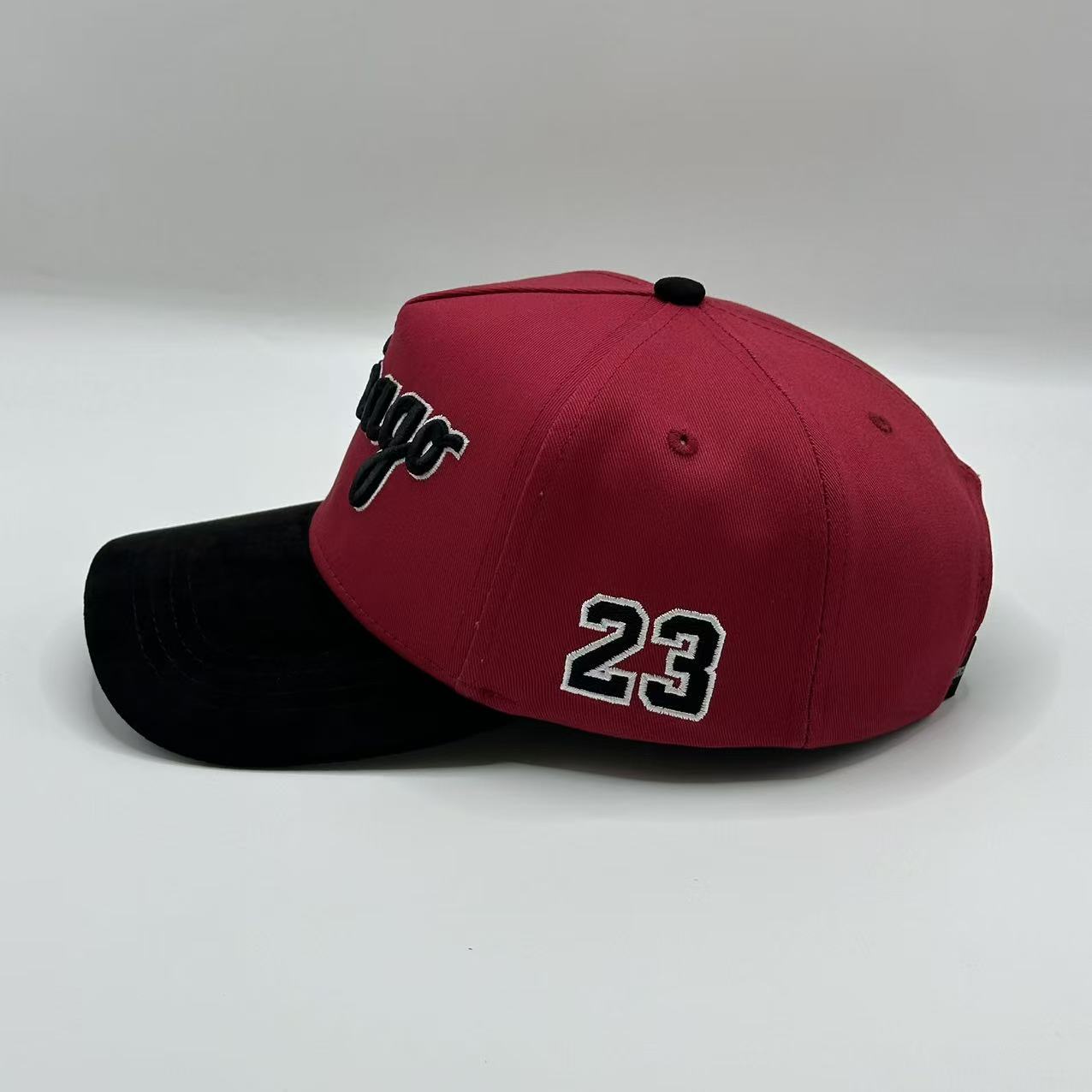 Cruces Premium Snapback - Chicago Jordan Red