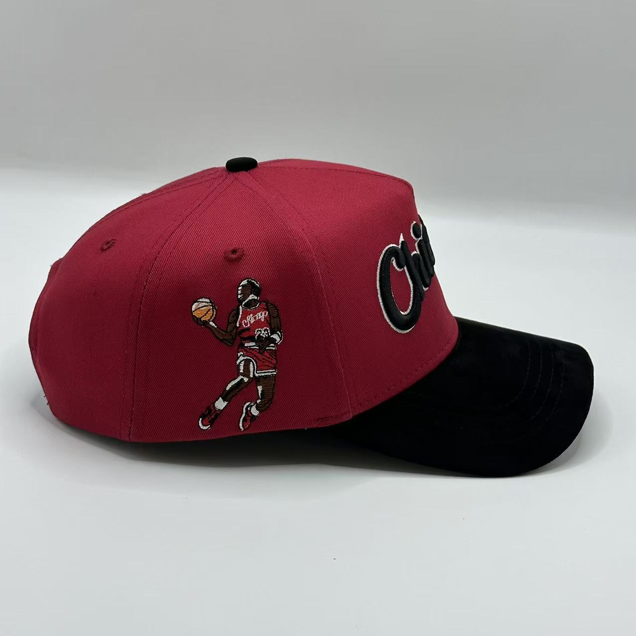 Cruces Premium Snapback - Chicago Jordan Red