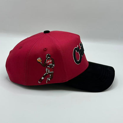 Cruces Premium Snapback - Chicago Jordan Red