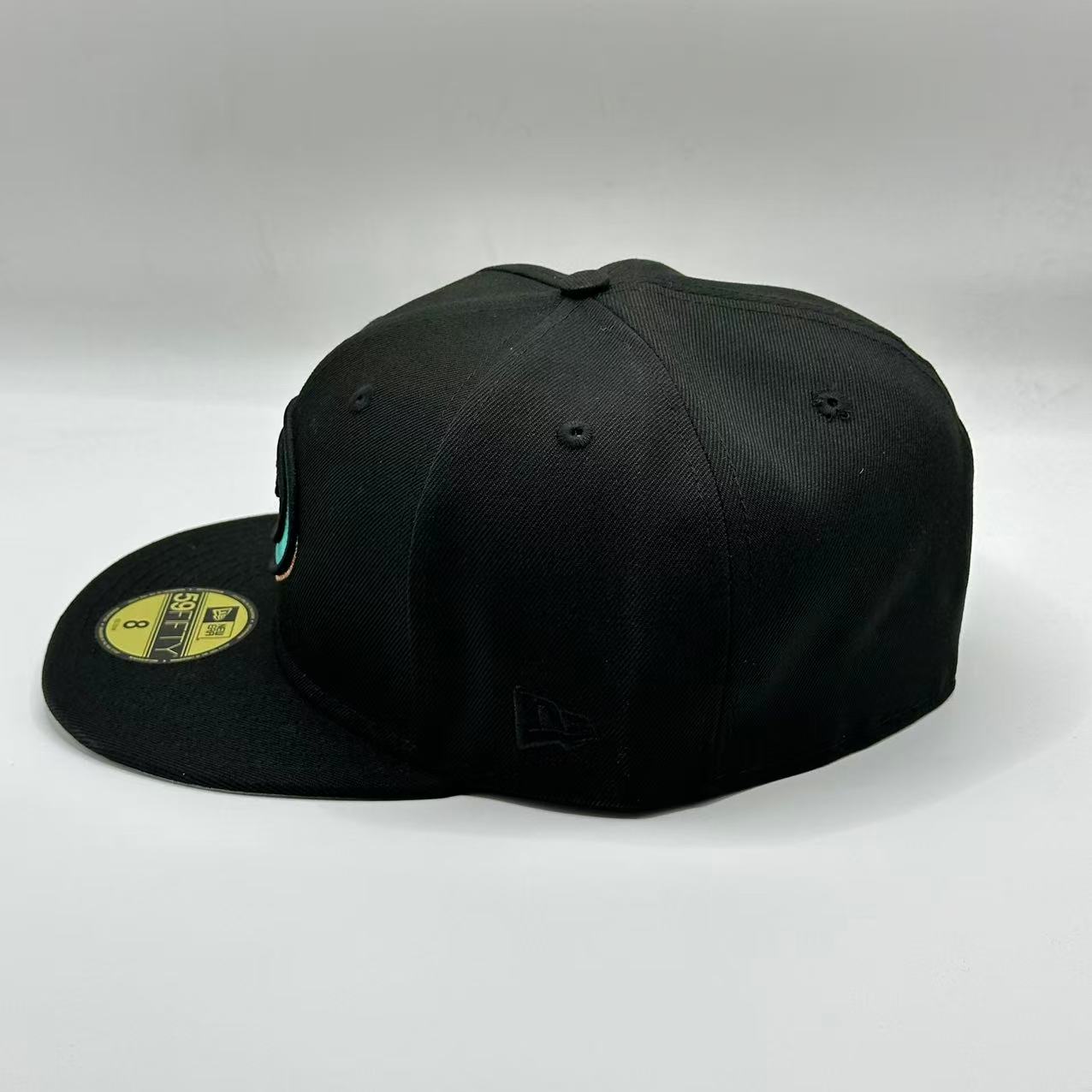 Black Arizona Diamondbacks 1998 Inaugural Season SP Fitted Cap - view 2