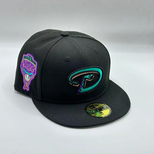 Black Arizona Diamondbacks 1998 Inaugural Season SP Fitted Cap