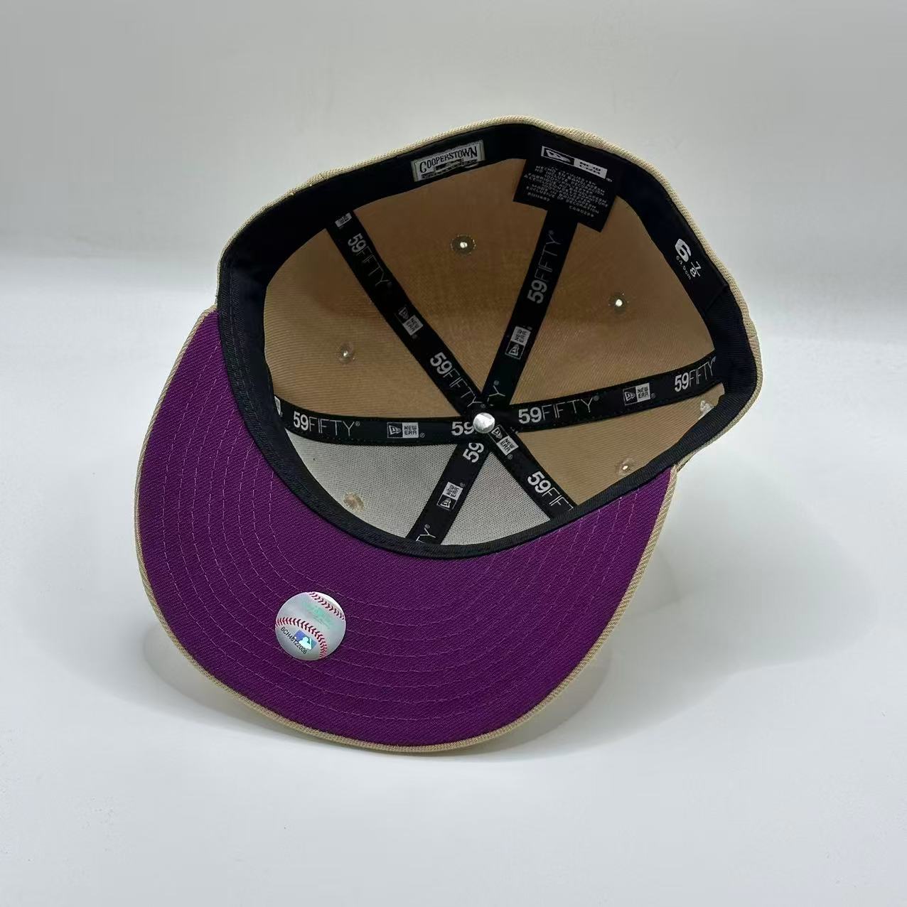 PB & J New York Yankees 75TH Anniversary SP Fitted Hat Fitted Cap