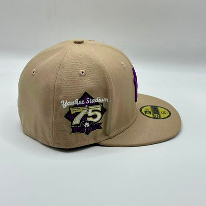 PB & J New York Yankees 75TH Anniversary SP Fitted Hat Fitted Cap