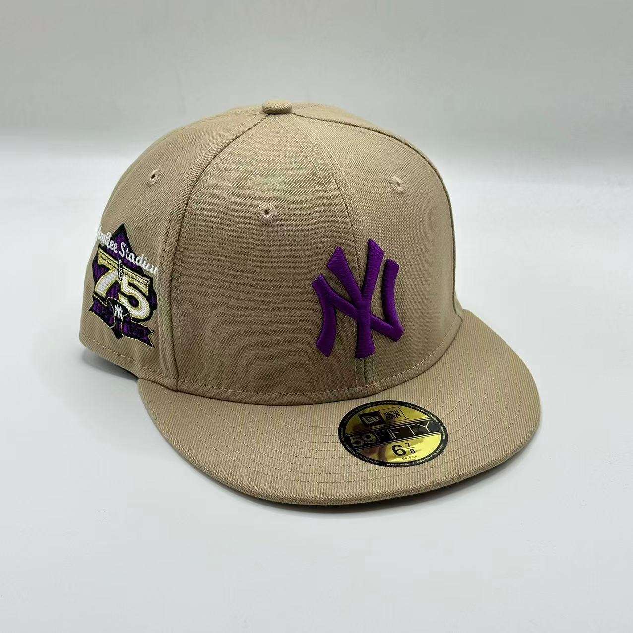 PB & J New York Yankees 75TH Anniversary SP Fitted Hat Fitted Cap