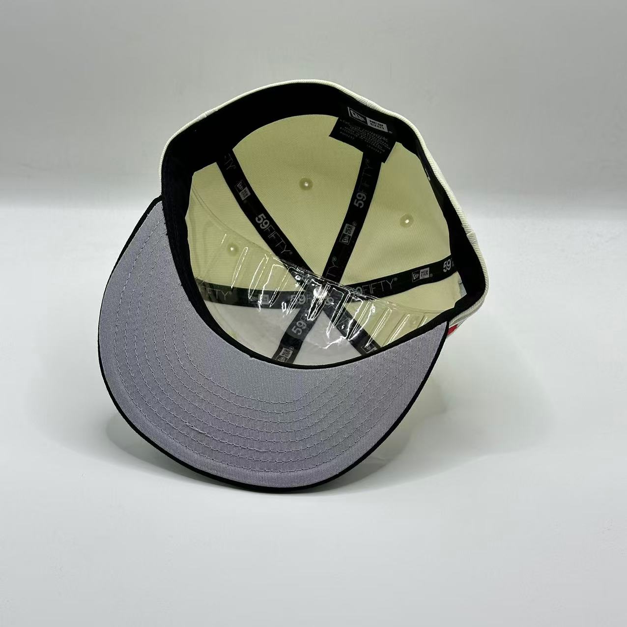 White Green Mexico Fitted Hat Fitted Cap