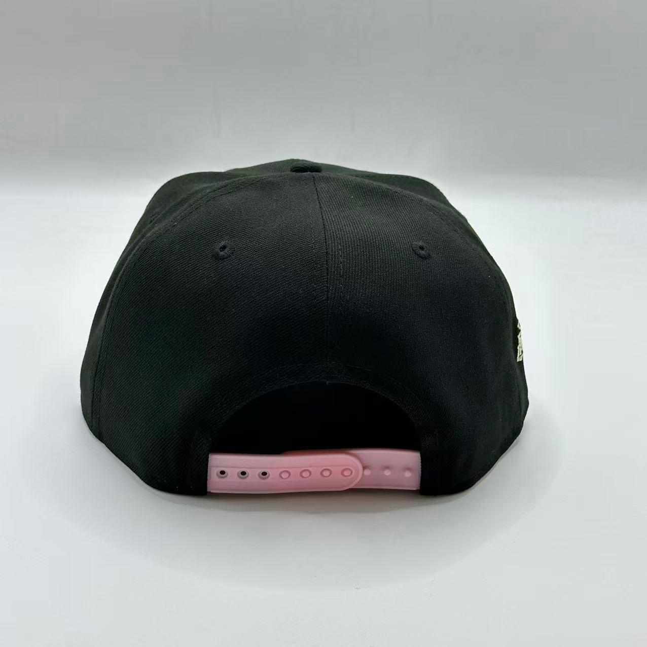 Black Los Angeles Angels ASG Side Patch Snapback - view 3