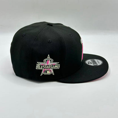 Black Los Angeles Angels ASG Side Patch Snapback - view 2