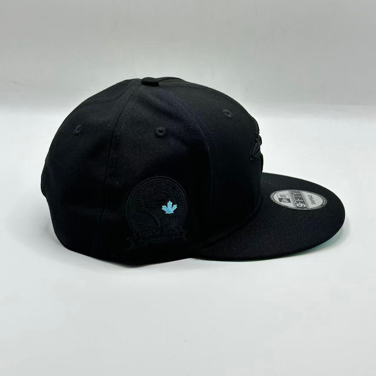 Black Blue Toronto Blue Jays Snapback - view 2