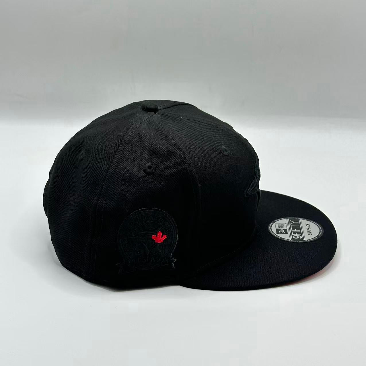 Black Red Toronto Blue Jays Snapback