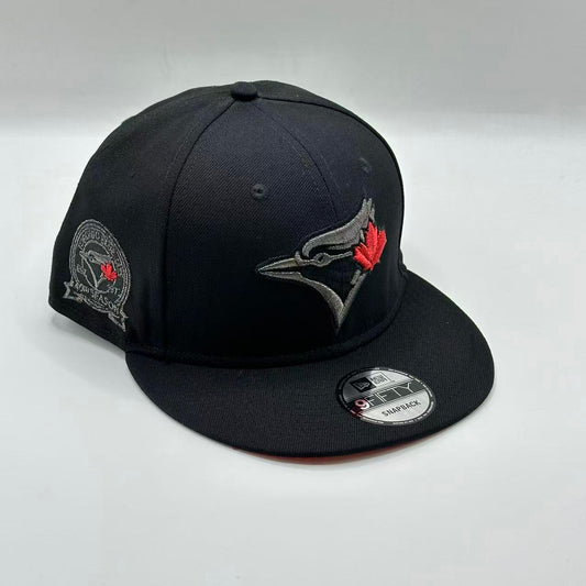 Black Gray Toronto Blue Jays 40TH Season SP Snapback
