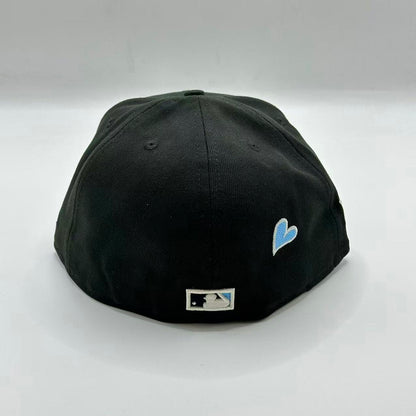Black Blue Chicago White Sox 2005 World Series Rose New Era Fitted Hat Cap - view 4